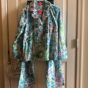 NWOT Lilly Pulitzer pj set size Medium